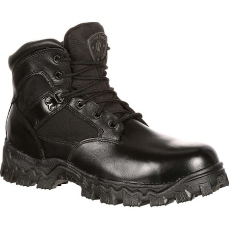 Rocky Alpha Force, Women's Waterproof Public Service Boot, 6.5 M, Black FQ0004167